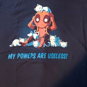 Deadpool Kitty Women's Tee Size Small